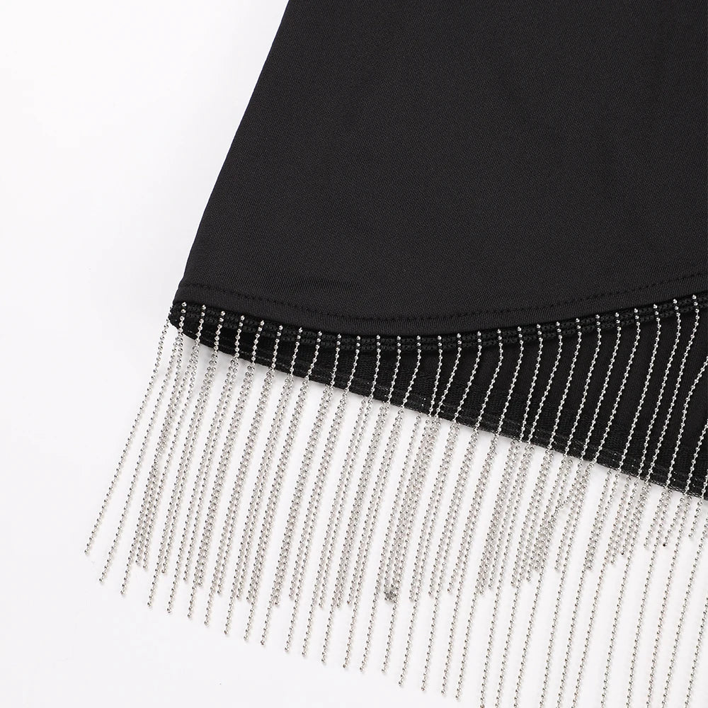 M XXL Slim Black Dress for Women Clothing 2025 Summer Bodycon Hip Waist Sexy Mini Short Skirt Korean Fashion Casual Vestido Robe