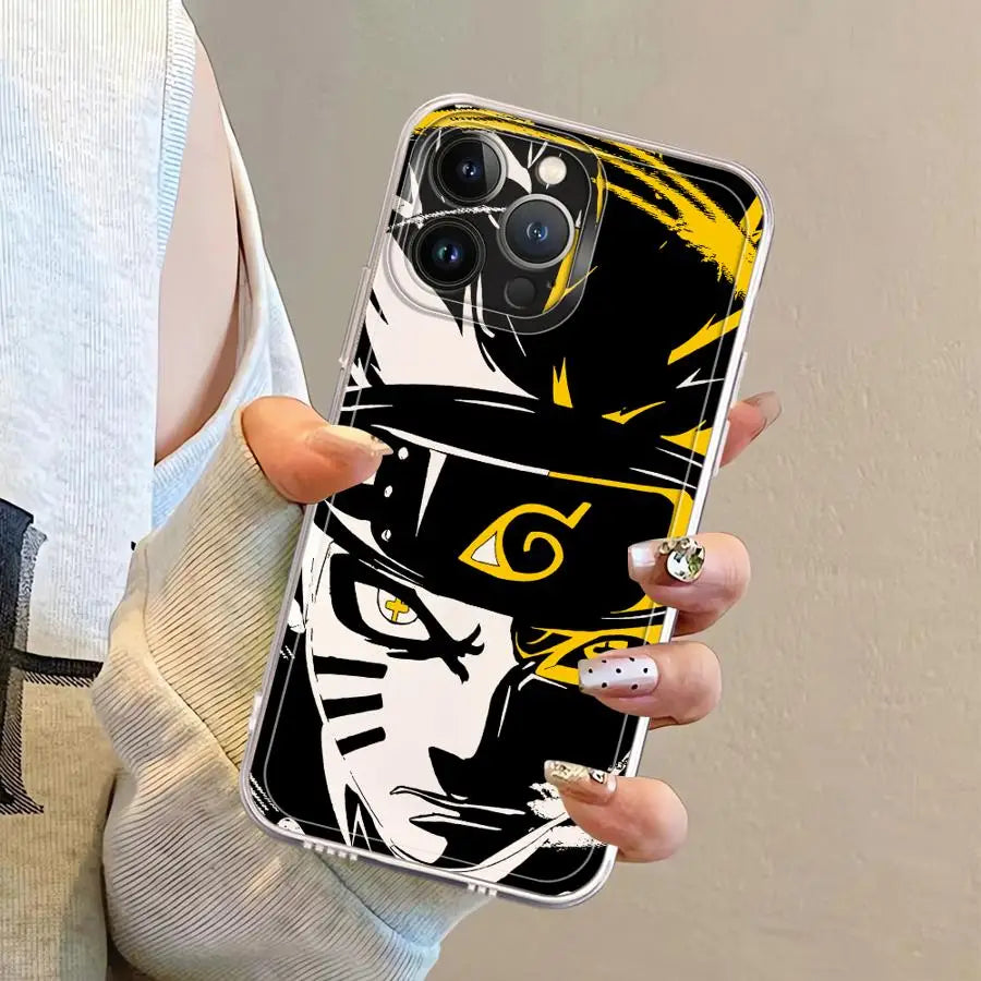 Anime N-arutos Cool Case for Honor X7b X8a X8b 90 Lite X9b X9a X8 Clear Cover