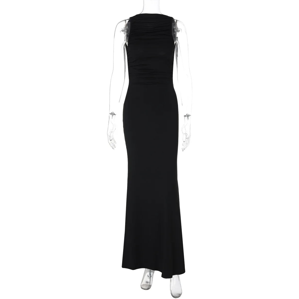 Oriental Elegance High-End Formal Maxi Dress Gorgeous Floor-Length Ankle-Length Luxury Vibe Casual Dress