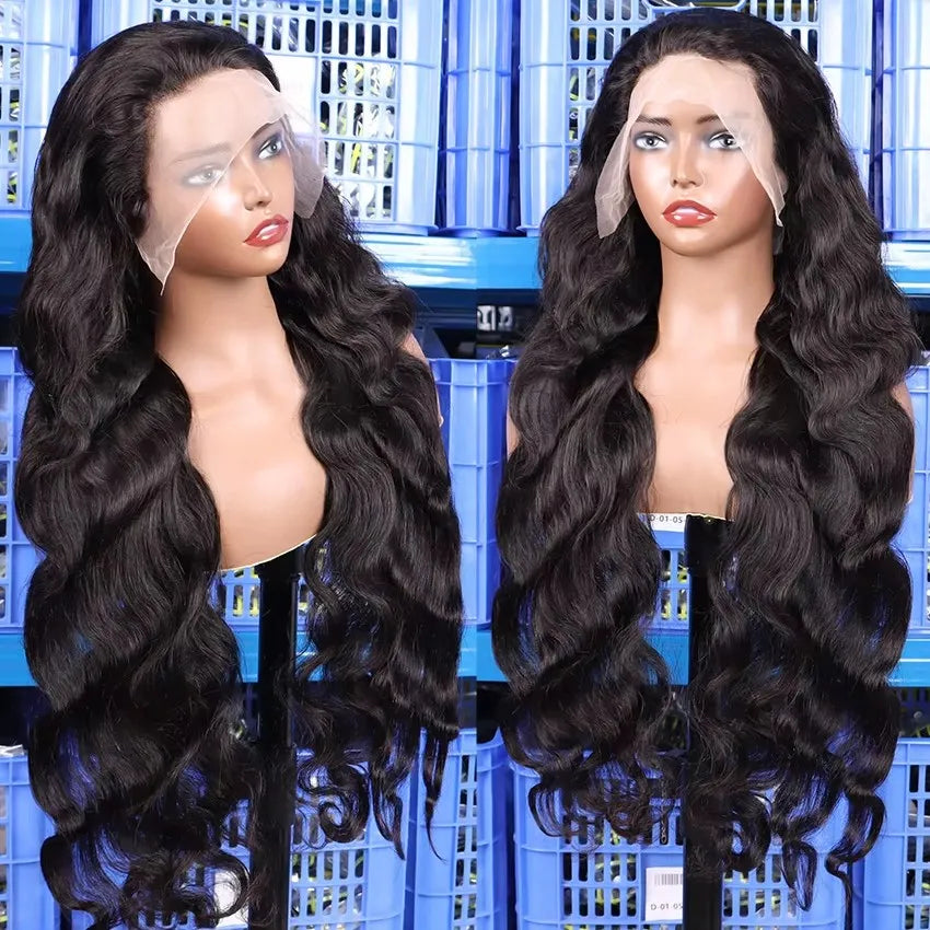 HD Lace Frontal Wigs Bone Straight Human Hair Transparent Swiss Lace Front Wigs Raw Brazilian Human Hair Wigs for Black Women