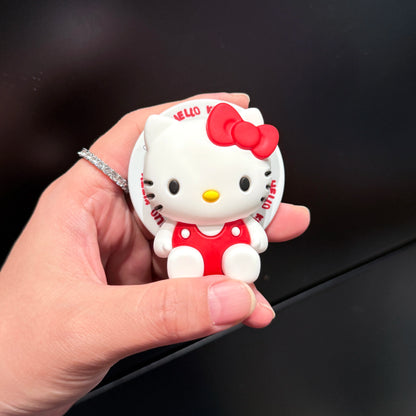 Sanrio For Hello Kitty Silicone Gel Suction Magnet Mobile Phone Holder Convenient Practical Shell Bracket Or Smartphone Cartoon