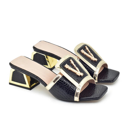 Plus Size Women Shoes 43 Open Toe Pumps Ladies Dress Shoes Decorated with Rhinestone Leopard Shoes  Ladies Shoes and Sandals