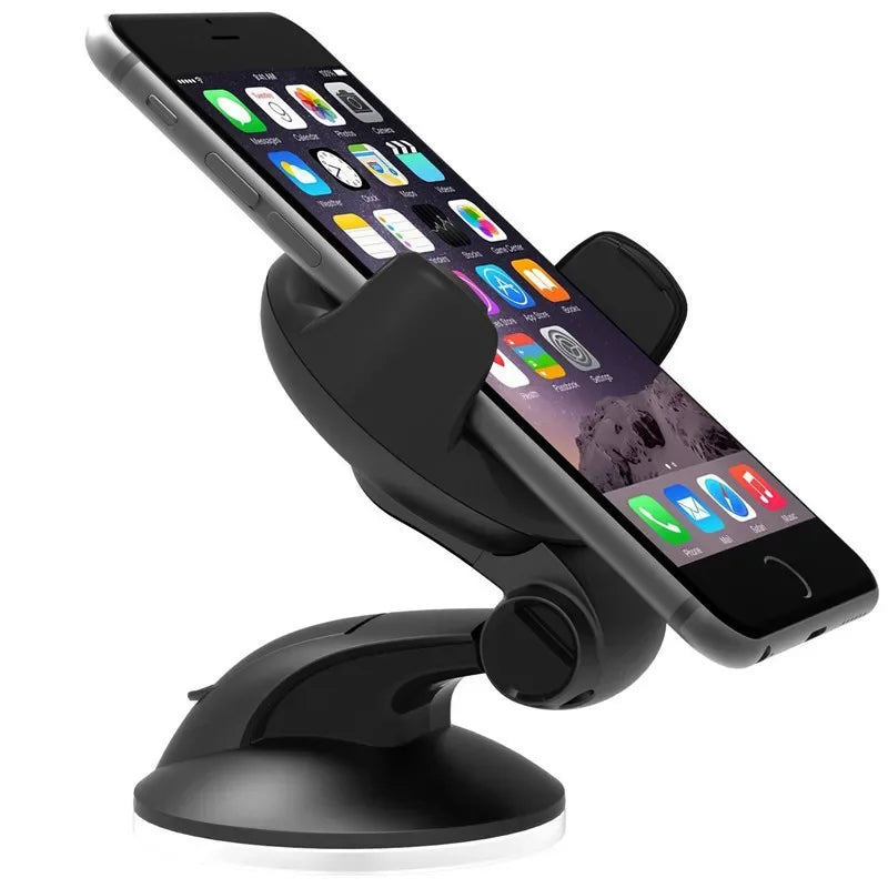 Universal Car Phone Holder Strong Suction Cup 360 Rotation Dashboard Windshield Hands Free GPS Navigation All Smartphones