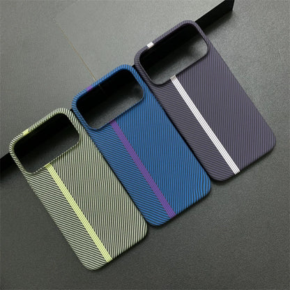 Luxury Carbon Fiber Plastic UltraThin Armor Case For iPhone 17 16 15 14 Plus 13 12 11 Pro Max Shockproof Protect Hard Cool Cover