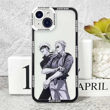 Case for Xiaomi POCO X5 X4 X3 Pro X3 GT X4 NFC F5 Pro F3 M3 Mi 11 Lite 5G NE 11T Pro Jujutsu Kaisen Gojo Satoru Clear Soft Cover