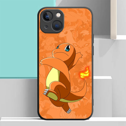 S-71 Cartoon Pokemon Soft Case for iPhone 14 13 11 12 XS Pro Max Plus X