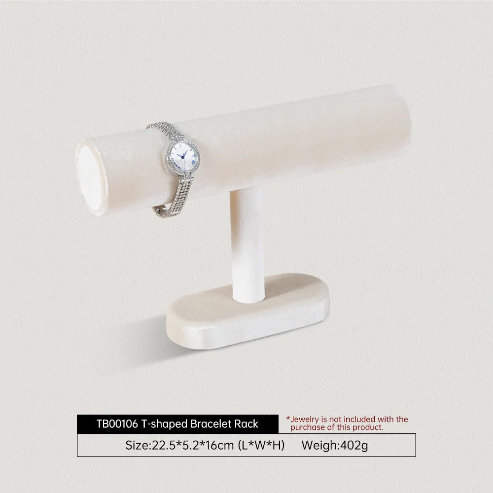 Yinbeini Velvet Bangle Bracelet Watch Display Stand Jewelry Display Stand Store Jewelry Display Props TB001