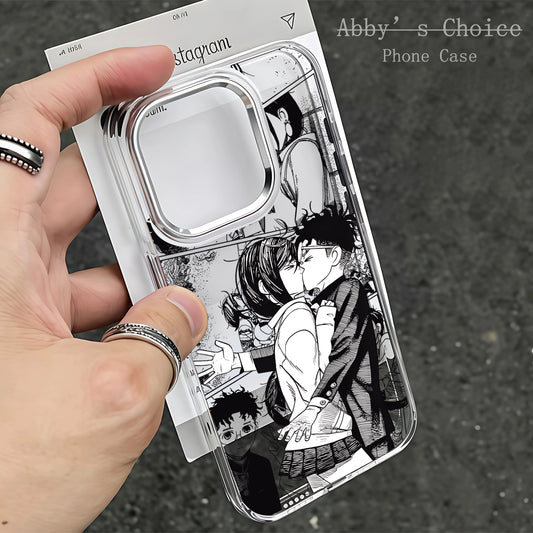 New Anime Art Dandadan Phone Case For iPhone 17 16e 16 15 14 13 12 11 mini Pro Max X XR XSMAX 8 7 Air Plus Transparent Soft