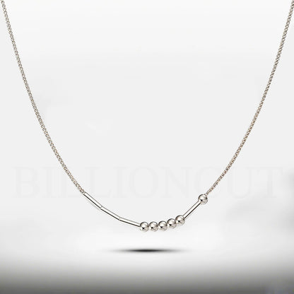 NEW 316L Stainless Steel Morse Code Necklace DIY Custom Name Design Hypoallergenic & Tarnish Resistant Creative Mystery Gift.