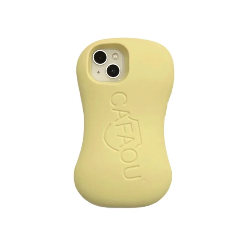 For iPhone 16 promax 15 14 13 12 Pro Max Plus Funny 3D Soap Phone Case Cute Shockproof Soft Silicone Cover