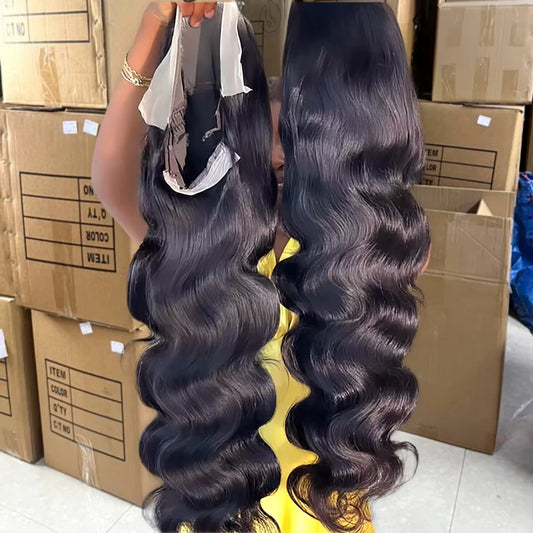 30 40 Inch 13x6 Deep Wave Hd Human Hair Lace Frontal Wig 13x4 Body Wave Human Hair Wigs For Black Women Free Shipping Curly Wigs