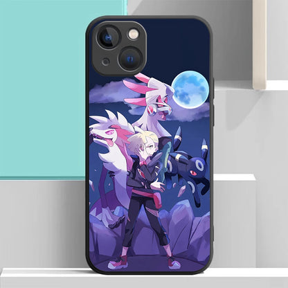 S-71 Cartoon Pokemon Soft Case for iPhone 14 13 11 12 XS Pro Max Plus X