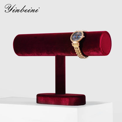 Yinbeini Velvet Bangle Bracelet Watch Display Stand Jewelry Display Stand Store Jewelry Display Props TB001