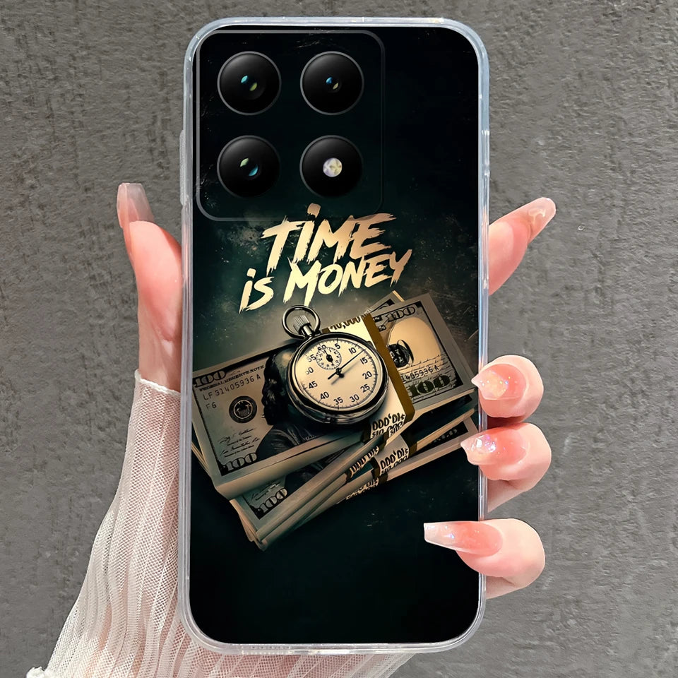 Case For Xiaomi 15 15T Pro Ultra Colorful Love Heart Durable Lightweight Soft Transparent Bumper For Xiaomi15Pro 15Ultra Fundas