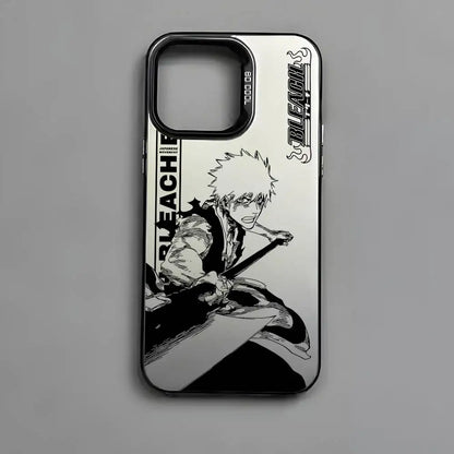 B-Bleachs K-Kurosaki Ichigo Phone Case For IPhone 17 16 15 14 13 12 11 Pro Max Air Multicolor Matte Metallic Aurora Funda