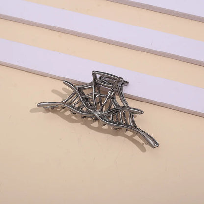 New Spider Web Metal Hair Crab Alloy Halloween Hair Claw Clips Hairgrip Hairpin Barrette Clamps Party Hair Accessories