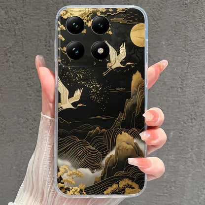 Case For Xiaomi 15 15T Pro Ultra Colorful Love Heart Durable Lightweight Soft Transparent Bumper For Xiaomi15Pro 15Ultra Fundas