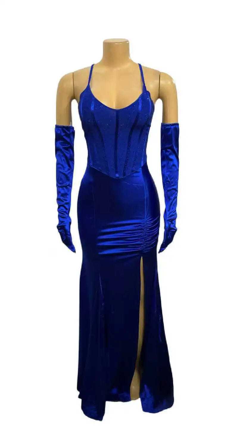 Long Dress Women Sexy Dresses Gown Sling Sleeveless Vestidos Halter Elegant Y2k Party Club Night Evening Sequin High Waist