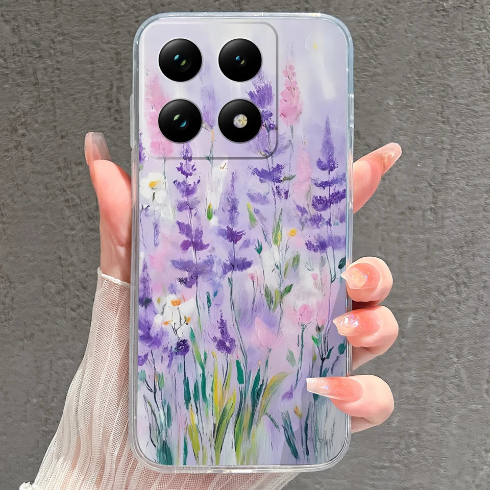 Case For Xiaomi 15 15T Pro Ultra Colorful Love Heart Durable Lightweight Soft Transparent Bumper For Xiaomi15Pro 15Ultra Fundas