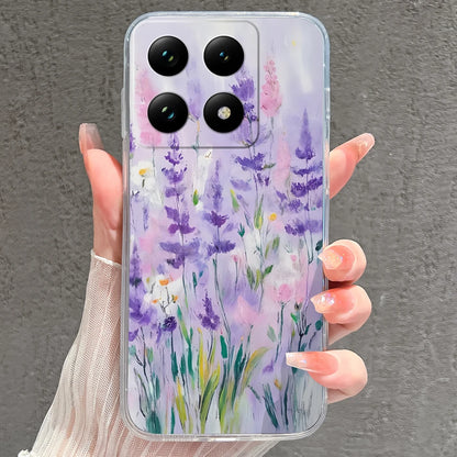 Case For Xiaomi 15 15T Pro Ultra Colorful Love Heart Durable Lightweight Soft Transparent Bumper For Xiaomi15Pro 15Ultra Fundas