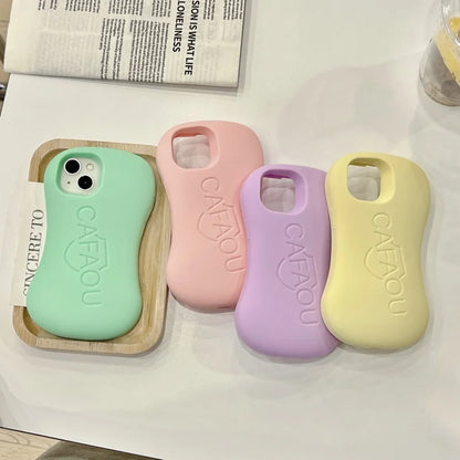 For iPhone 16 promax 15 14 13 12 Pro Max Plus Funny 3D Soap Phone Case Cute Shockproof Soft Silicone Cover