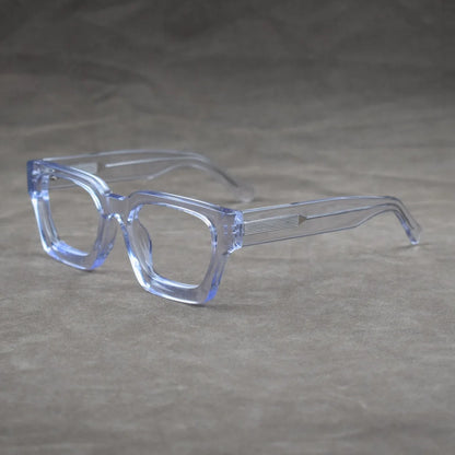 Luxury Thicken Acetate Reading Glasses Men Women Anti Blue Light Prescription Glasses Myopia Hyperopia Oversized Square Eyewear