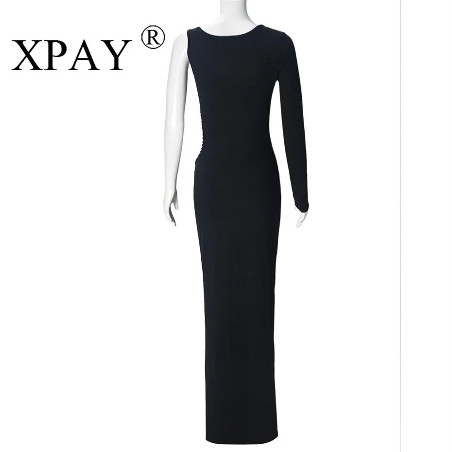 5pcs Wholesale Bulk Items Lots Long Sleeve Dresses for Women Elegant Pretty Long Evening Dress 2025 Summer Fashion Party X15216