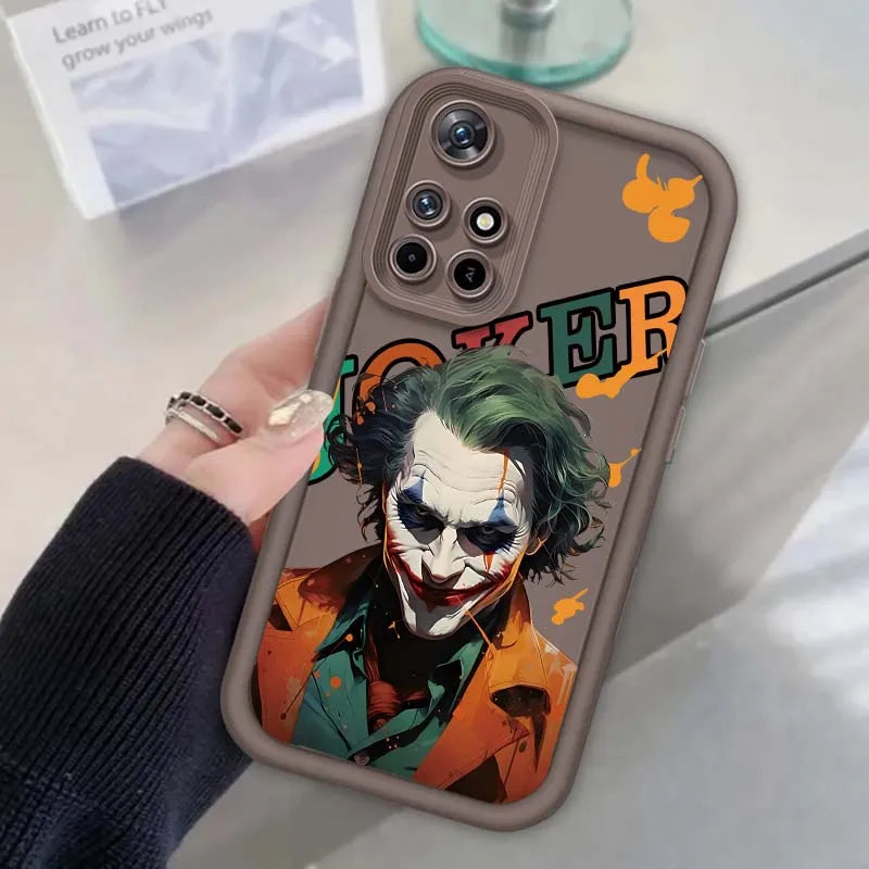 J-Jokers Luxury Girl Art For Xiaomi Redmi Note 14 13 13R 12 12R 11 11E 11T 11S Pro Plus 5G Eye Ladder Cover Phone Case