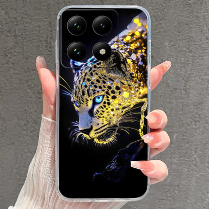 Case For Xiaomi 15 15T Pro Ultra Colorful Love Heart Durable Lightweight Soft Transparent Bumper For Xiaomi15Pro 15Ultra Fundas