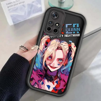 J-Jokers Luxury Girl Art For Xiaomi Redmi Note 14 13 13R 12 12R 11 11E 11T 11S Pro Plus 5G Eye Ladder Cover Phone Case