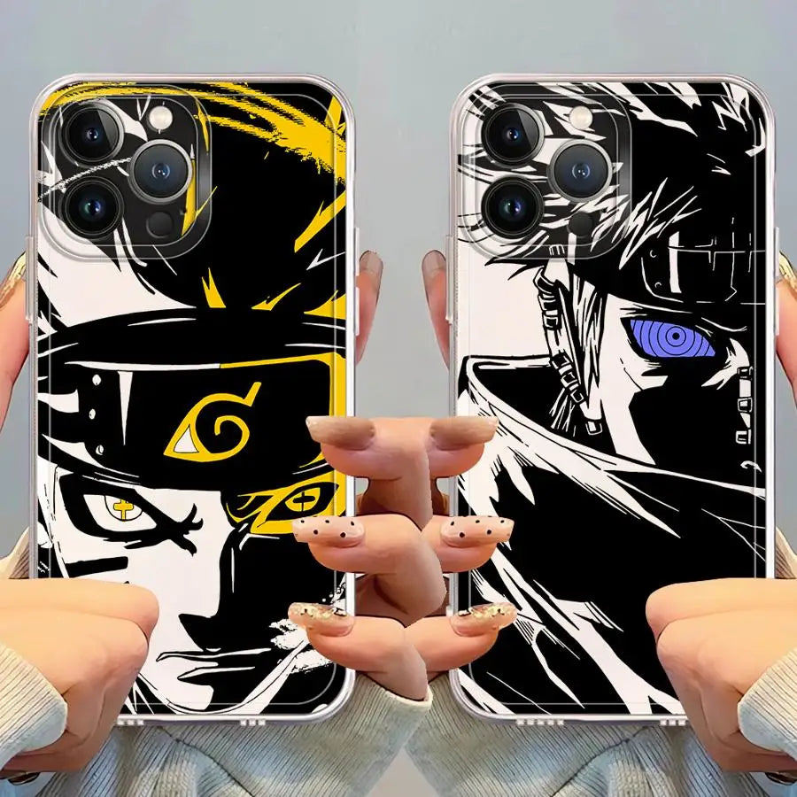 Anime N-arutos Cool Case for Honor X7b X8a X8b 90 Lite X9b X9a X8 Clear Cover