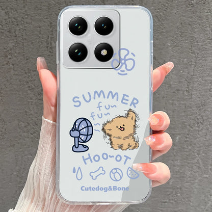 Case For Xiaomi 15 15T Pro Ultra Colorful Love Heart Durable Lightweight Soft Transparent Bumper For Xiaomi15Pro 15Ultra Fundas