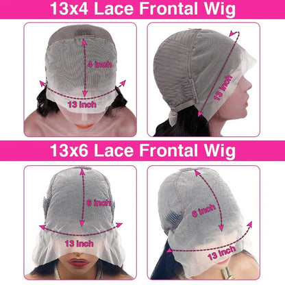 Burgundy 13x6 HD Lace Frontal Human Hair Wig Straight wig 13x4 Lace Front Human Hair Wigs For Women 99J Colored 200 High Density