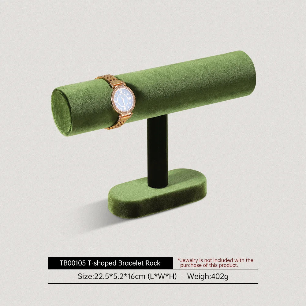 Yinbeini Velvet Bangle Bracelet Watch Display Stand Jewelry Display Stand Store Jewelry Display Props TB001