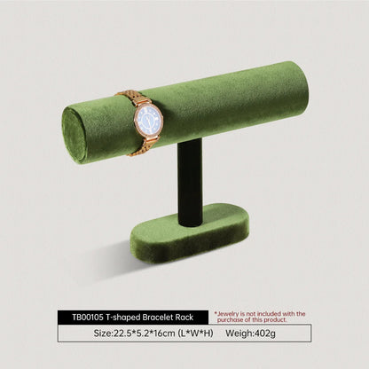 Yinbeini Velvet Bangle Bracelet Watch Display Stand Jewelry Display Stand Store Jewelry Display Props TB001