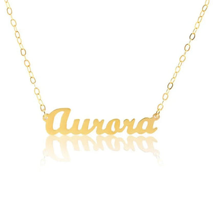 Custom Couple Name Letter Necklace for Women Luxury Stainless Steel Pendant Customized Clavicle Chain Gift Girlfriend Jewelry.