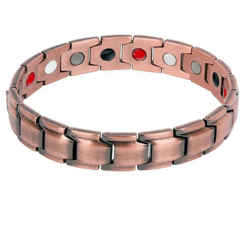 Copper Color Bracelets for Women&Men Therapy Health Magnetic Healing Bracelet Bio Energy Arthritis Pain Valentine's Day Gifts
