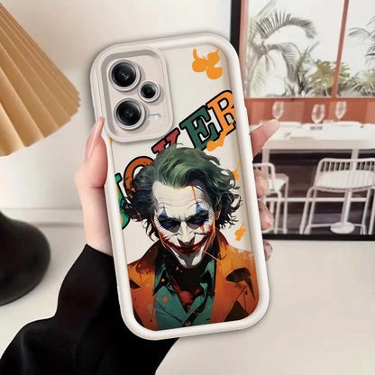 J-Jokers Luxury Girl Art For Xiaomi Redmi Note 14 13 13R 12 12R 11 11E 11T 11S Pro Plus 5G Eye Ladder Cover Phone Case
