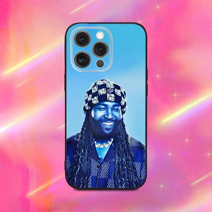 PARTYNEXTDOOR PND Phone Case For iPhone 16,15,14,13,12,11,Pro,Max,Plus,X,XS,XR,SE,8,7,Mini,Soft Silicone Black Case