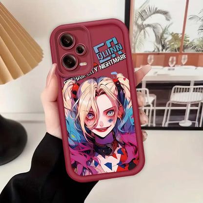 J-Jokers Luxury Girl Art For Xiaomi Redmi Note 14 13 13R 12 12R 11 11E 11T 11S Pro Plus 5G Eye Ladder Cover Phone Case