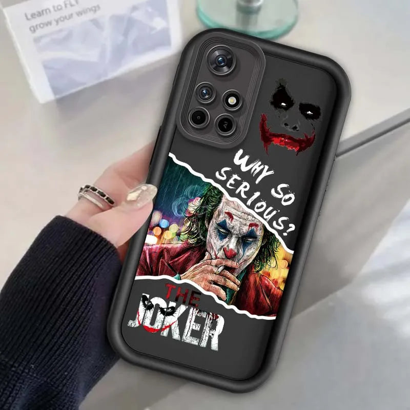 J-Jokers Luxury Girl Art For Xiaomi Redmi Note 14 13 13R 12 12R 11 11E 11T 11S Pro Plus 5G Eye Ladder Cover Phone Case