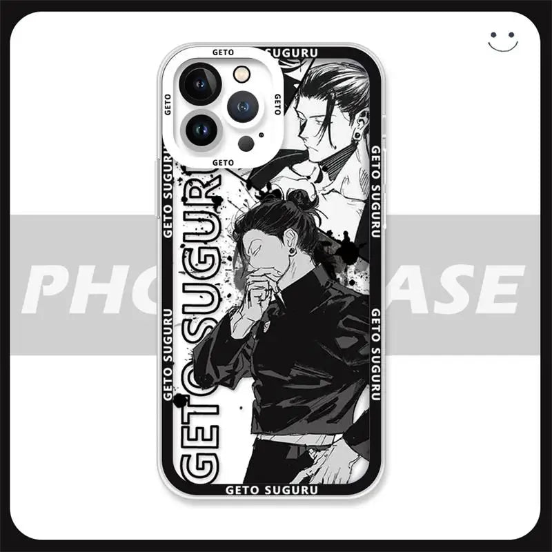 Case for Xiaomi POCO X5 X4 X3 Pro X3 GT X4 NFC F5 Pro F3 M3 Mi 11 Lite 5G NE 11T Pro Jujutsu Kaisen Gojo Satoru Clear Soft Cover