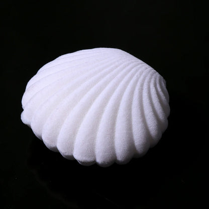 1 Piece Lovely Shell Shape Velvet Jewelry Box Necklace Earrings Pendant Storage Box For Wedding Party Gifts Display Box Holder