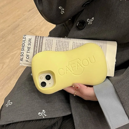 For iPhone 16 promax 15 14 13 12 Pro Max Plus Funny 3D Soap Phone Case Cute Shockproof Soft Silicone Cover