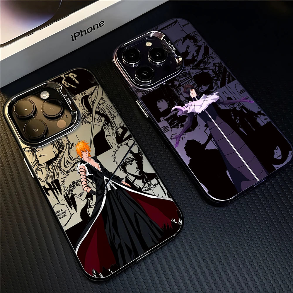 Anime Cool BLEACHS Phone Case for Xiaomi Redmi Note 7 8 9 9S 10 11 12 13 14 Pro Plus 4G 5G Anti Fall Matte Back Cover Funda