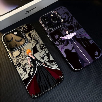 Anime Cool BLEACHS Phone Case for Xiaomi Redmi Note 7 8 9 9S 10 11 12 13 14 Pro Plus 4G 5G Anti Fall Matte Back Cover Funda