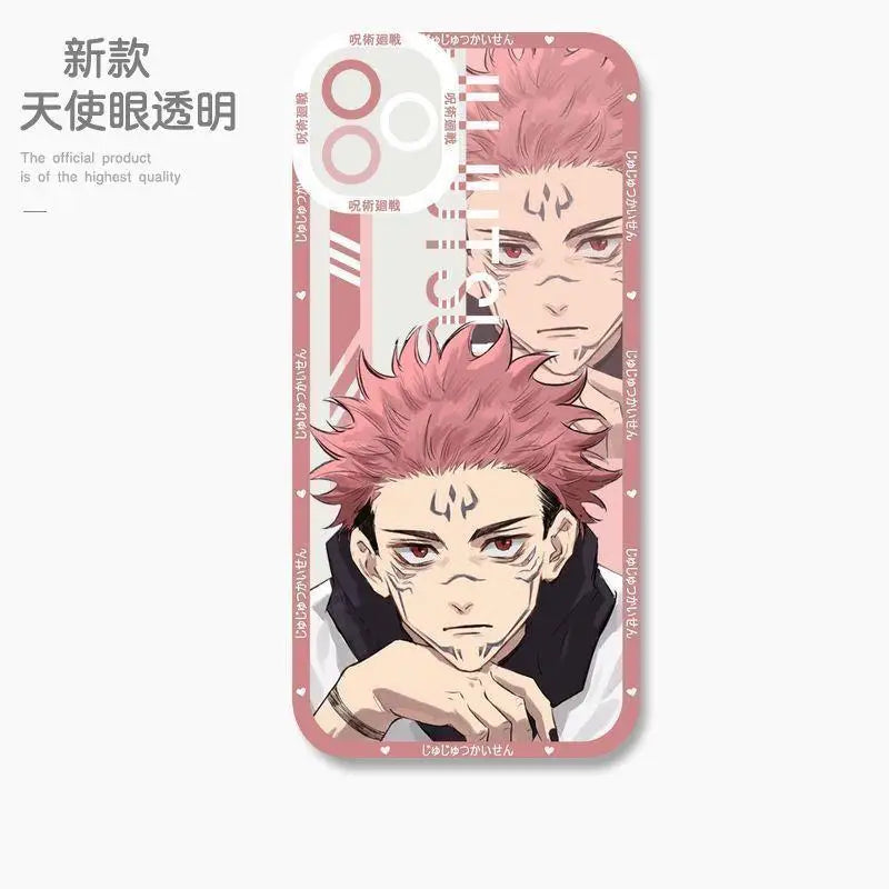 Case for Xiaomi POCO X5 X4 X3 Pro X3 GT X4 NFC F5 Pro F3 M3 Mi 11 Lite 5G NE 11T Pro Jujutsu Kaisen Gojo Satoru Clear Soft Cover