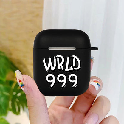 Fashion Juice WRLD 999 Soft silicone TPU Case For AirPods Pro2 1 2 3 4 black Silicone Wireless Bluetooth Earphone Box Cover