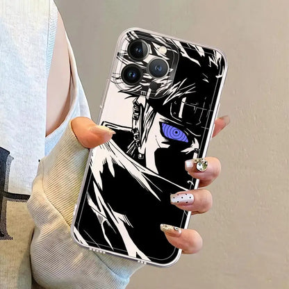 Anime N-arutos Cool Case for Honor X7b X8a X8b 90 Lite X9b X9a X8 Clear Cover