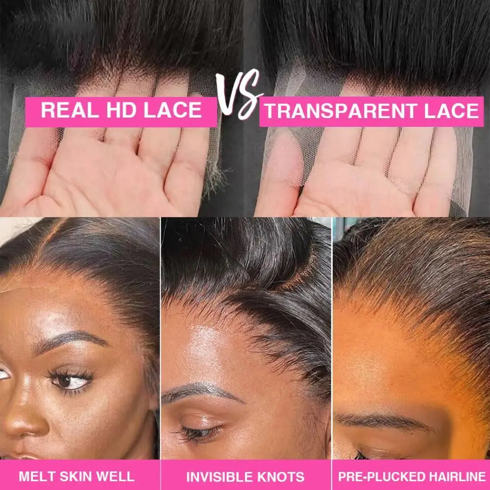 Curly Short Bob Wig 13x4 HD Lace Transparent Frontal Human Hair Wig Brazilian Remy 100% Human Hair Natural Color 8-14 Inch